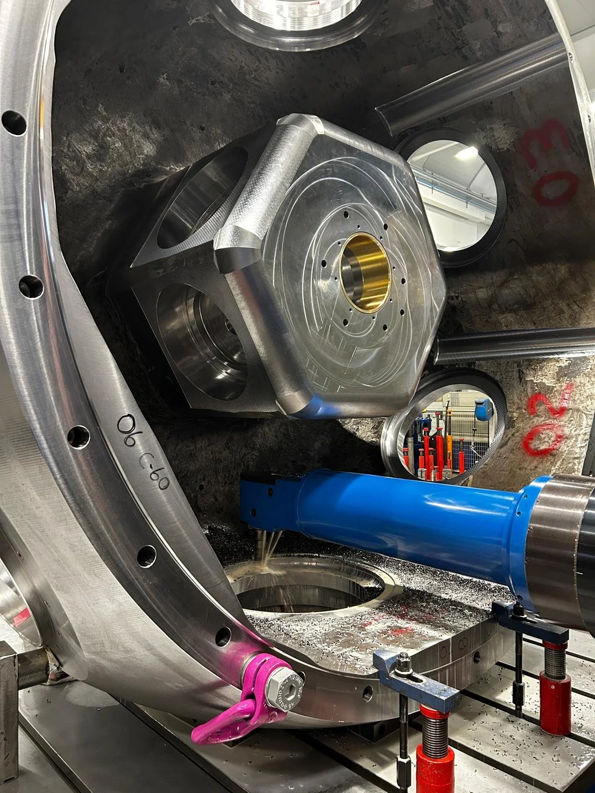 Runner machining