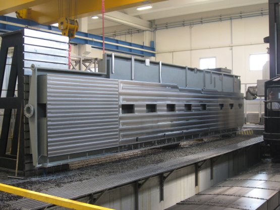 Roll forming machine base