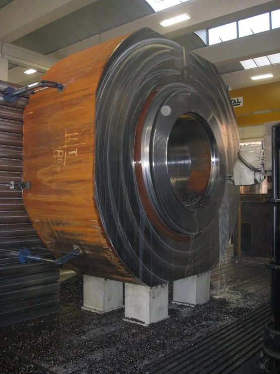 100-ton forged part