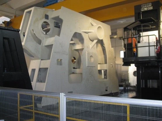 Profile bending machine frame