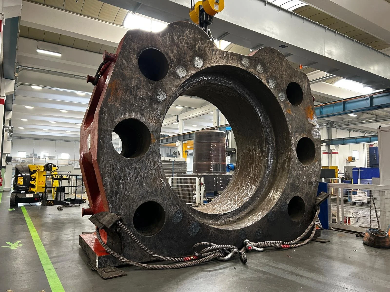 Aluminum extrusion press