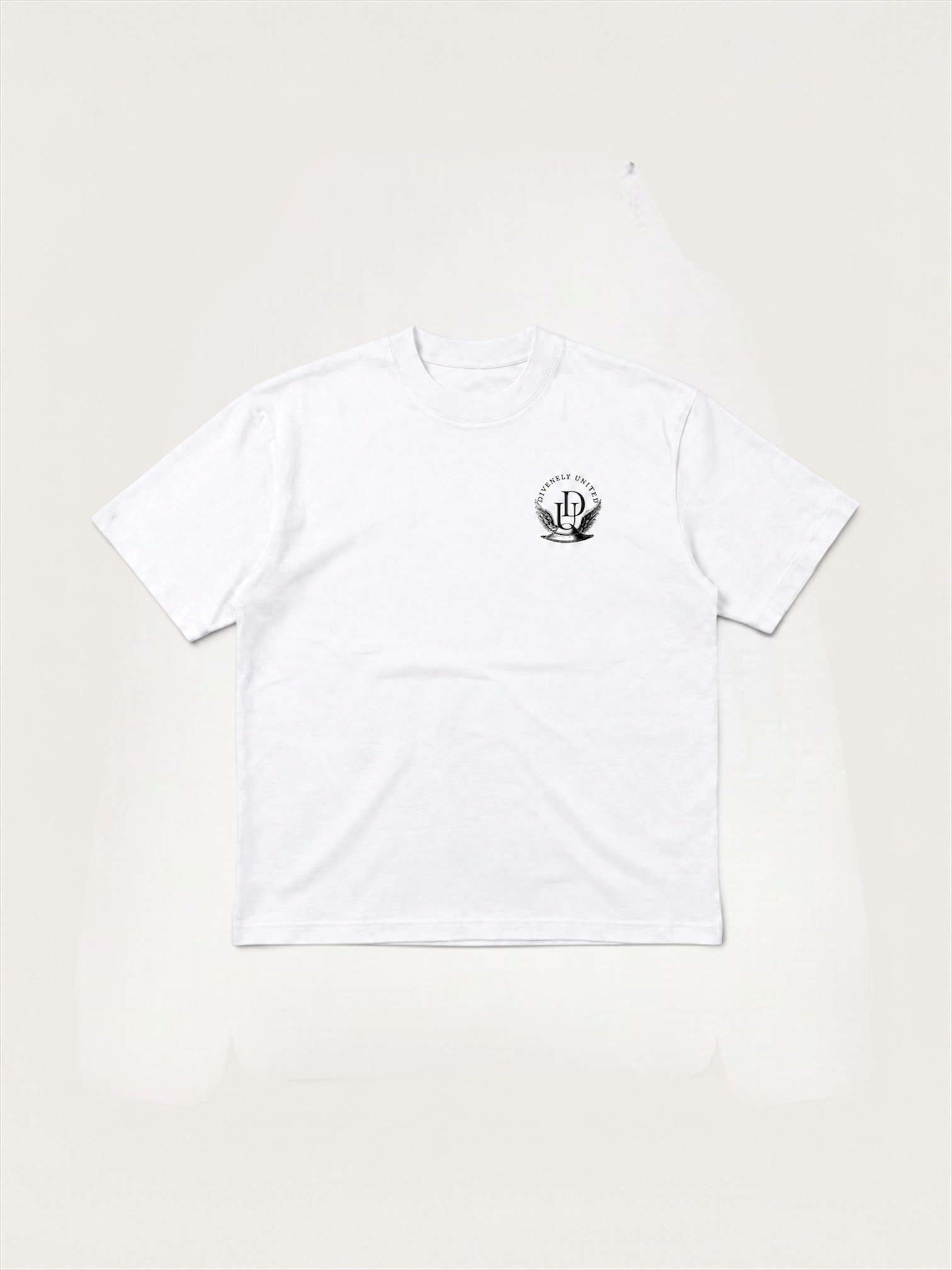 Signature Tee - white DIVENELY UNITED.jpeg