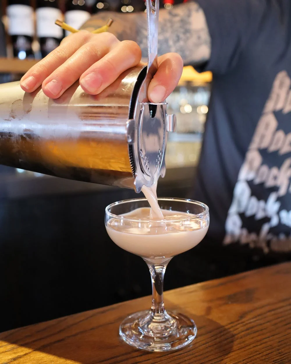 Espresso Martini with Coffee Cream Liqueur