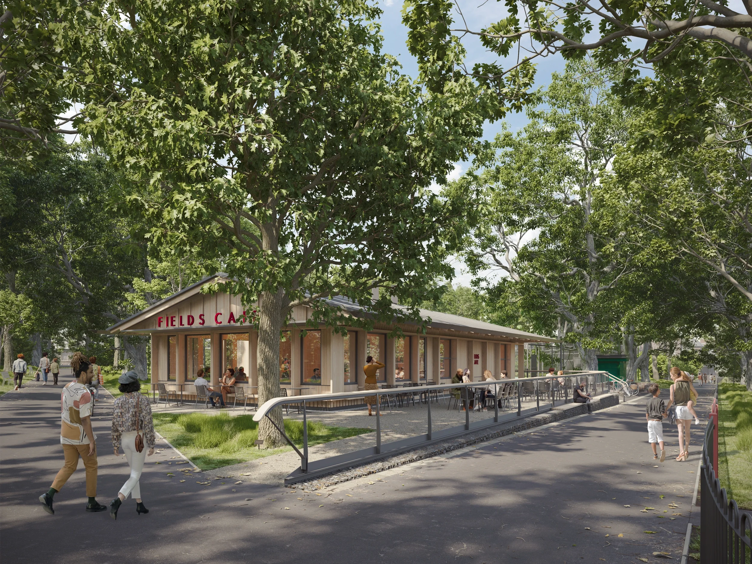 Planning application submitted for Highbury Fields café