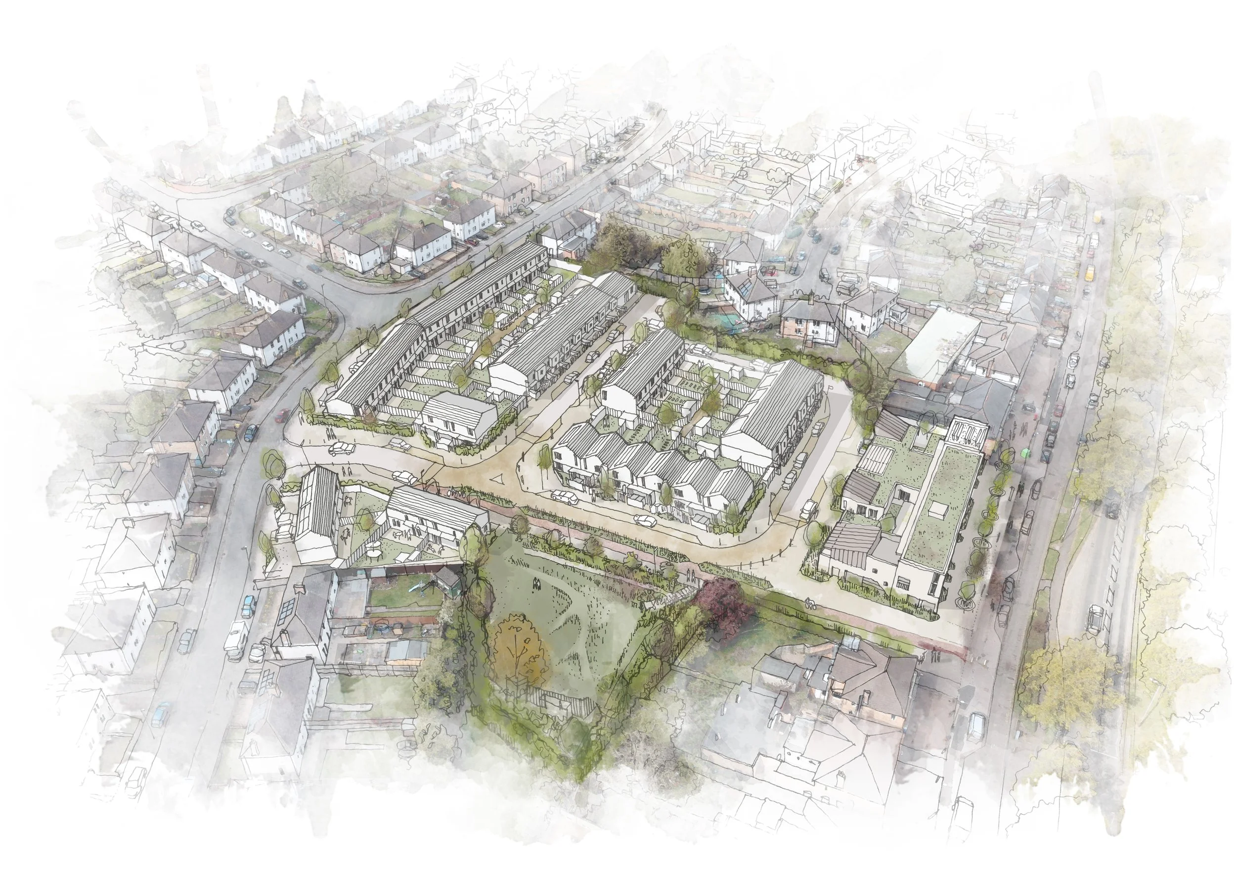 Social Housing development starts on site