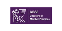 CIBSE Directory of Member Practices logo with purple background and white text