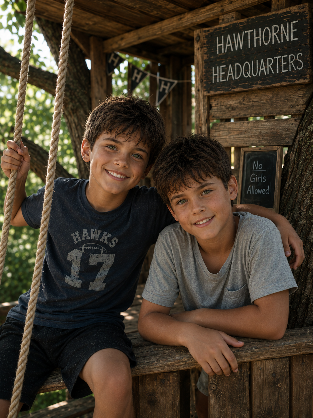 Dex & Jude - 9 years old