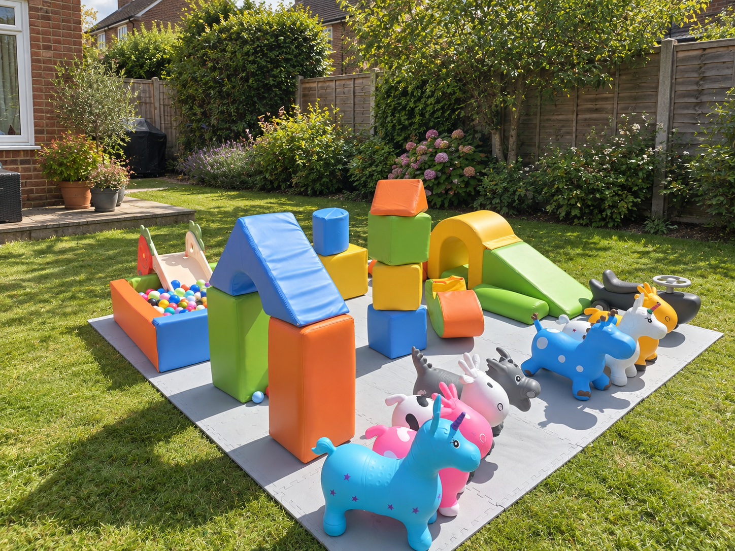 Multicoloured Soft Play Set