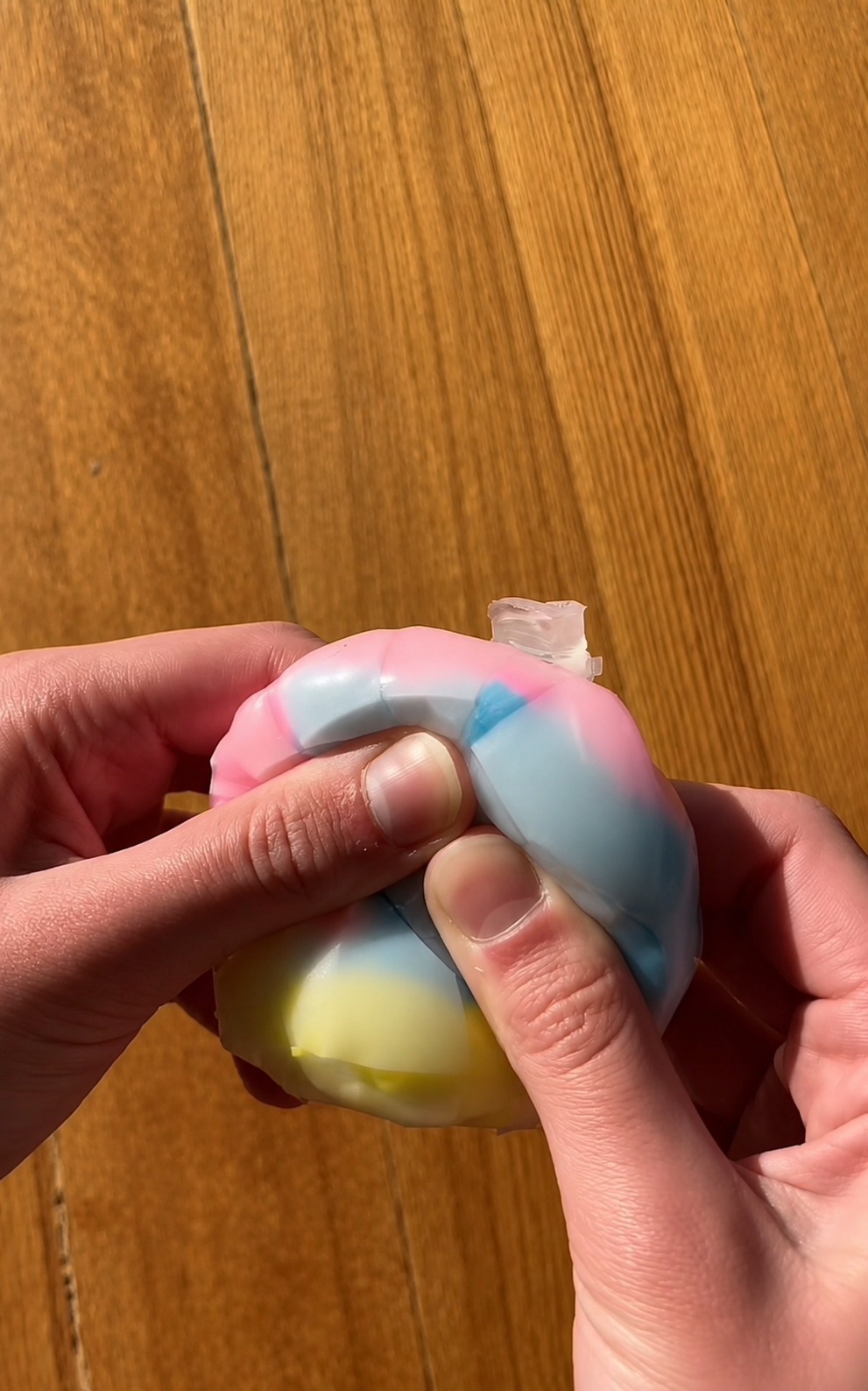 Rainbow Crisp Wax Ball