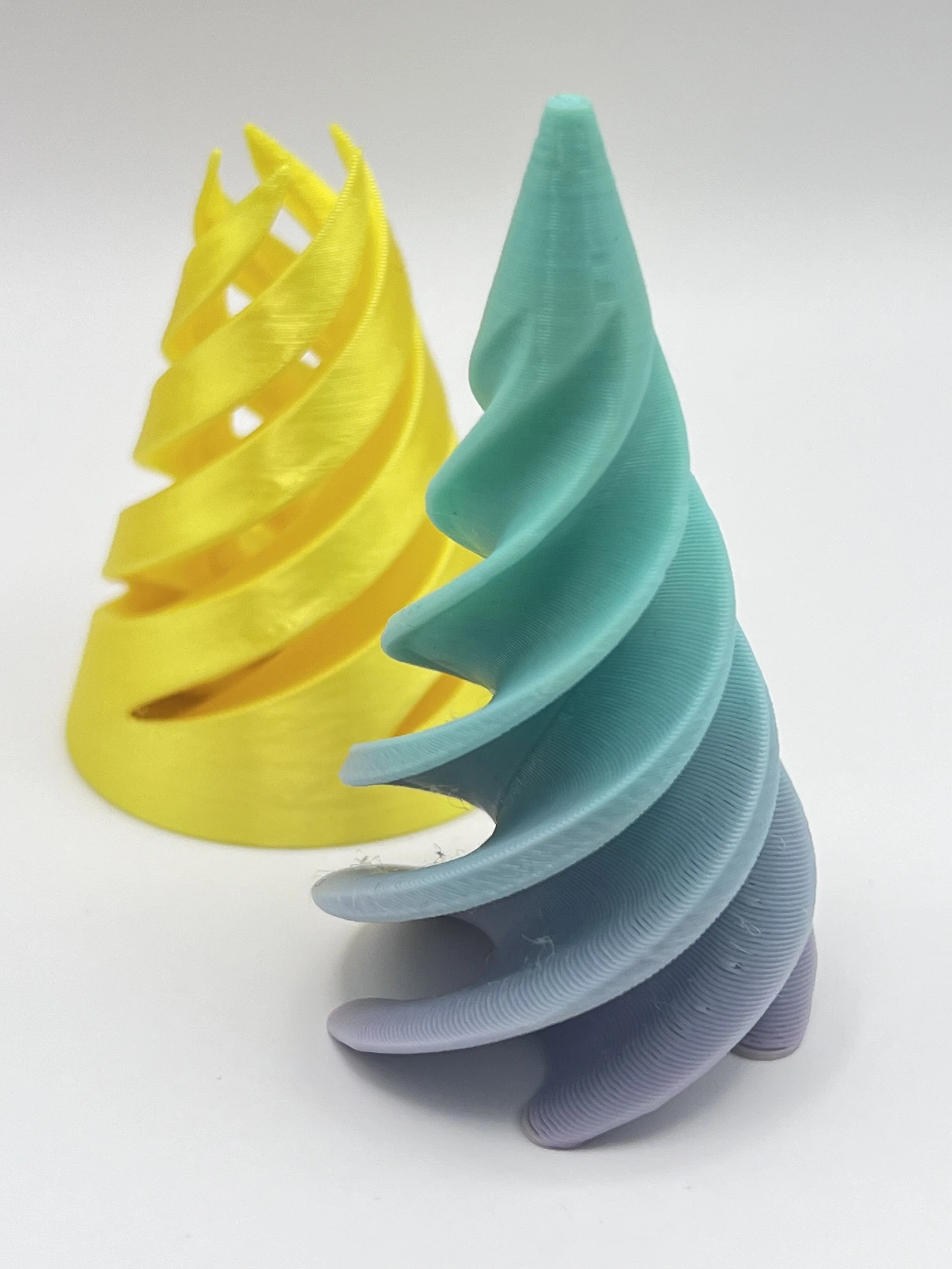 interlocking spiral cone