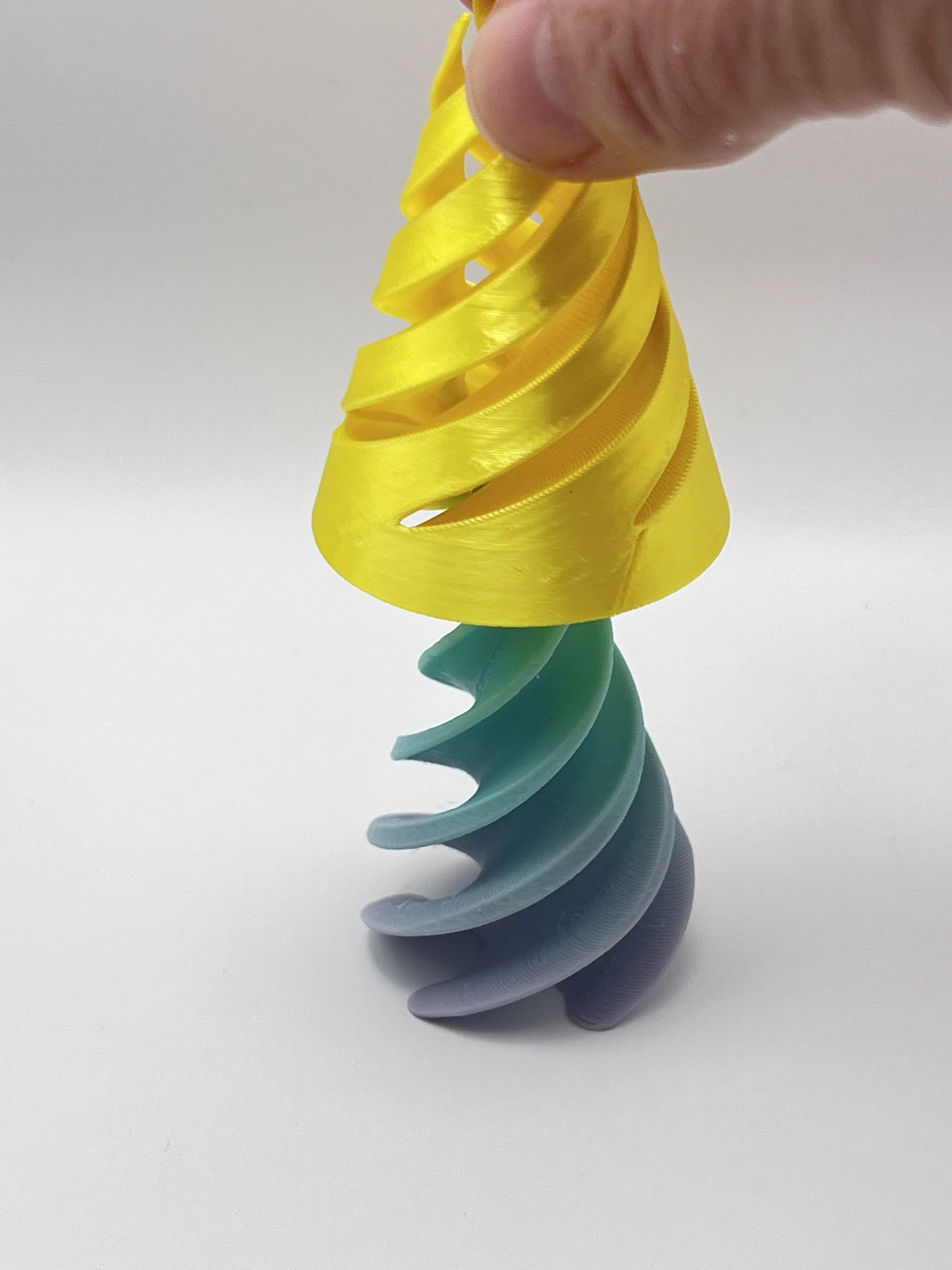interlocking spiral cone