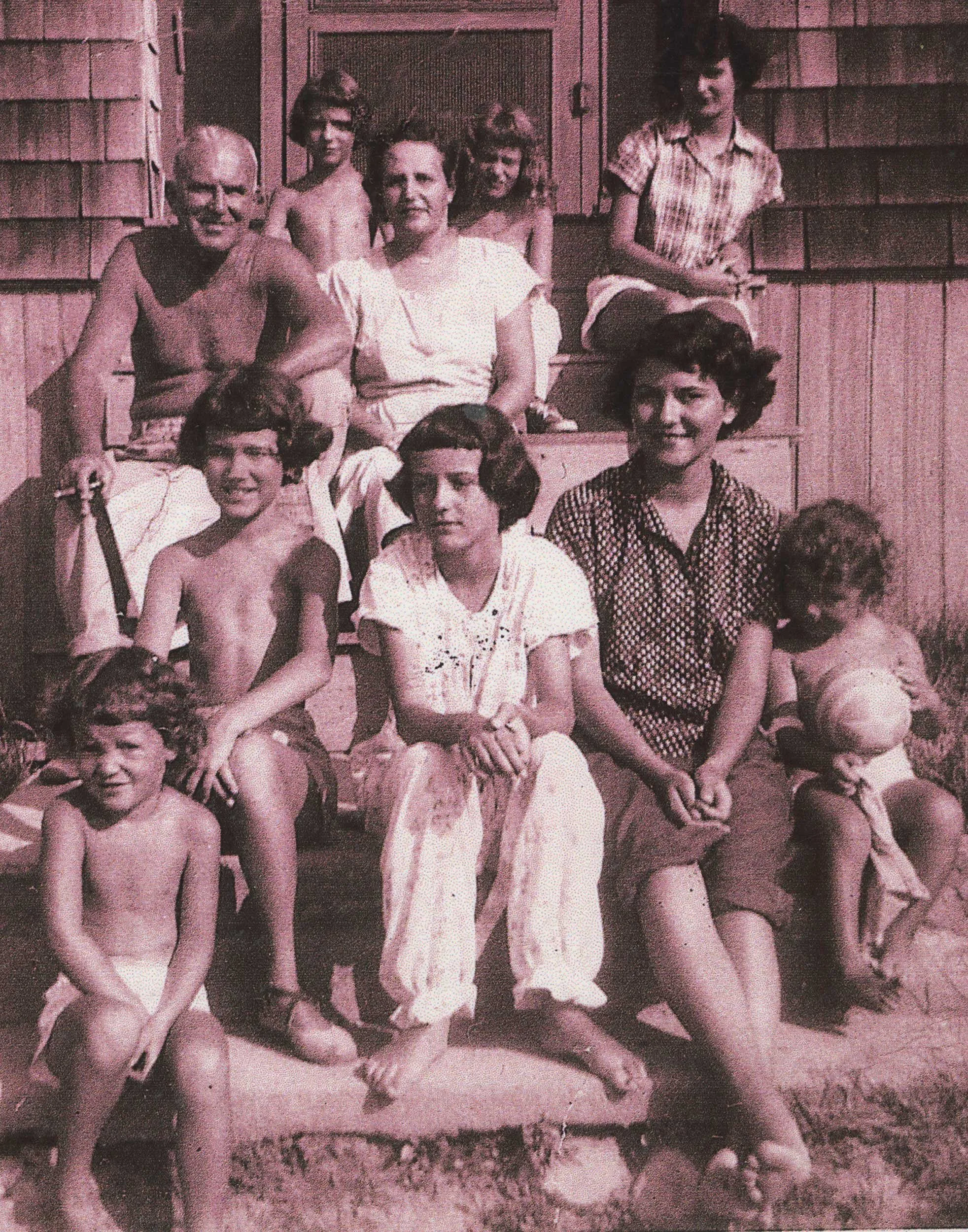 On vacation in Marshfield, ca. 1947