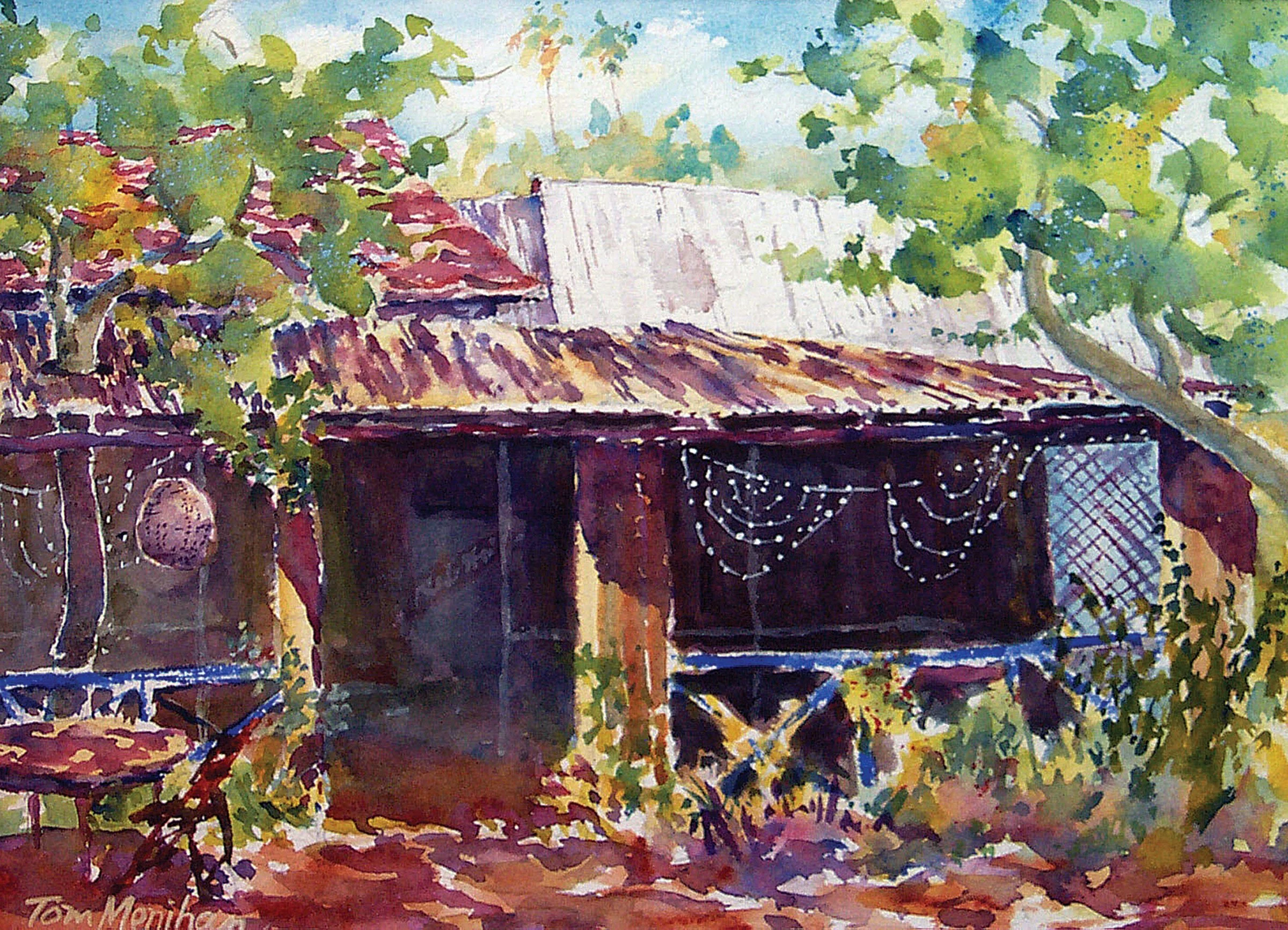  Jack Sprat's 
 Watercolor by Tom Menihan  
15” X 11”  
Availability: Sold   