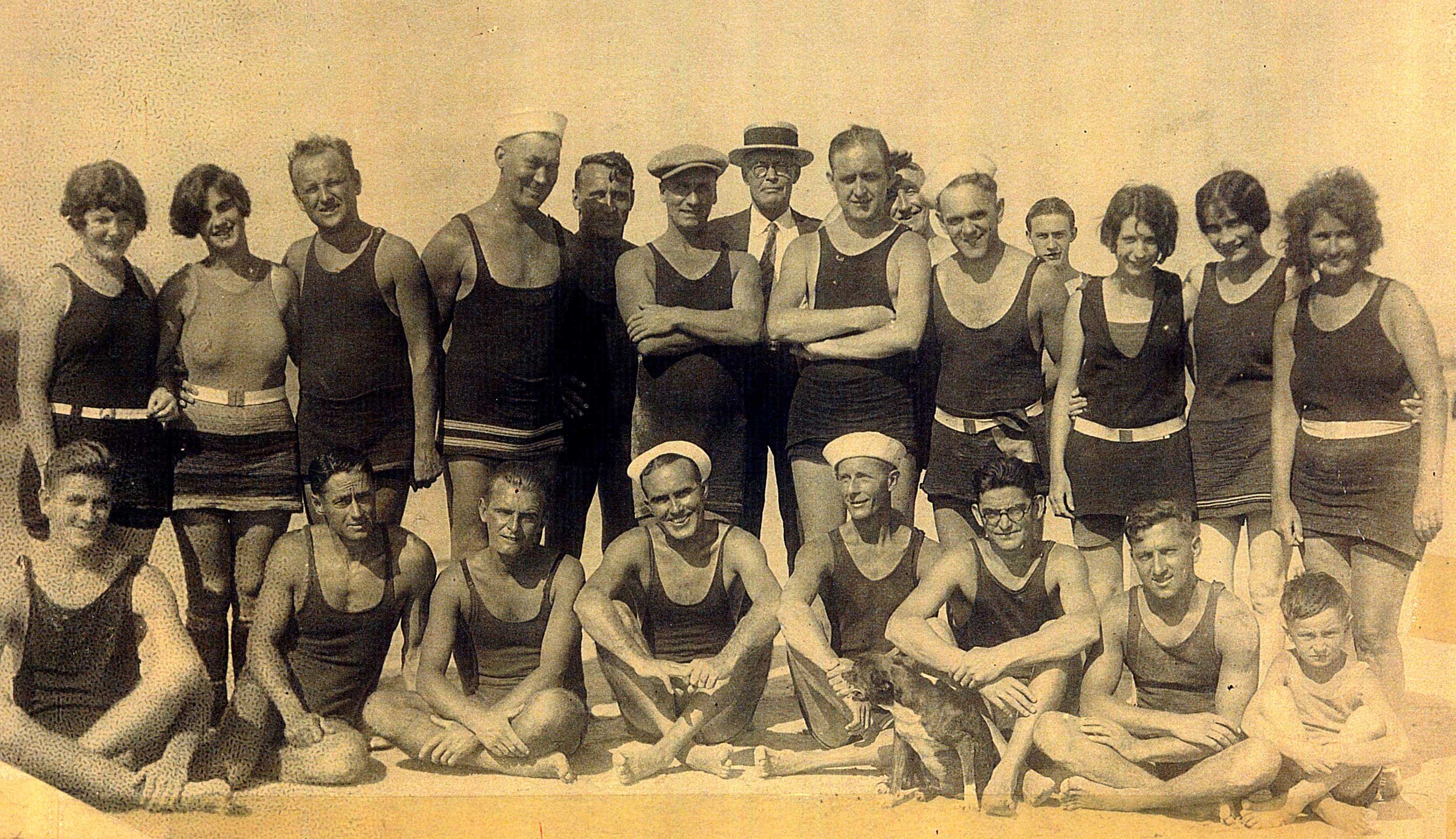 A young Dan O'Neil front and center. And Joe K. top center in the straw hat.