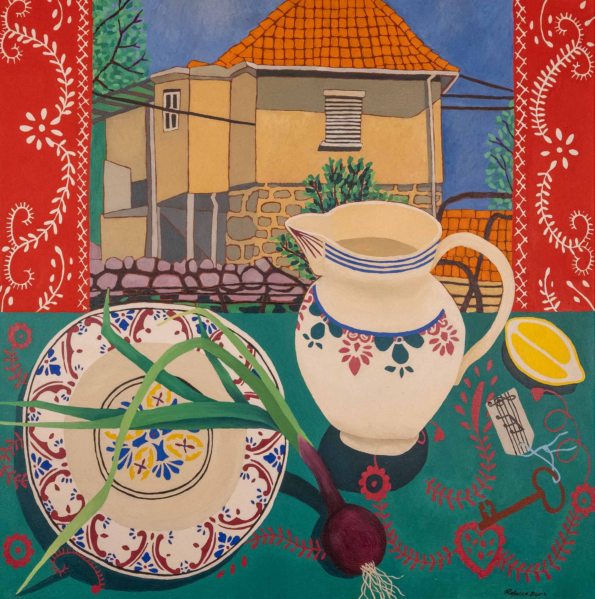 Gardener's House – 80cm x 80cm – Oil on Canvas