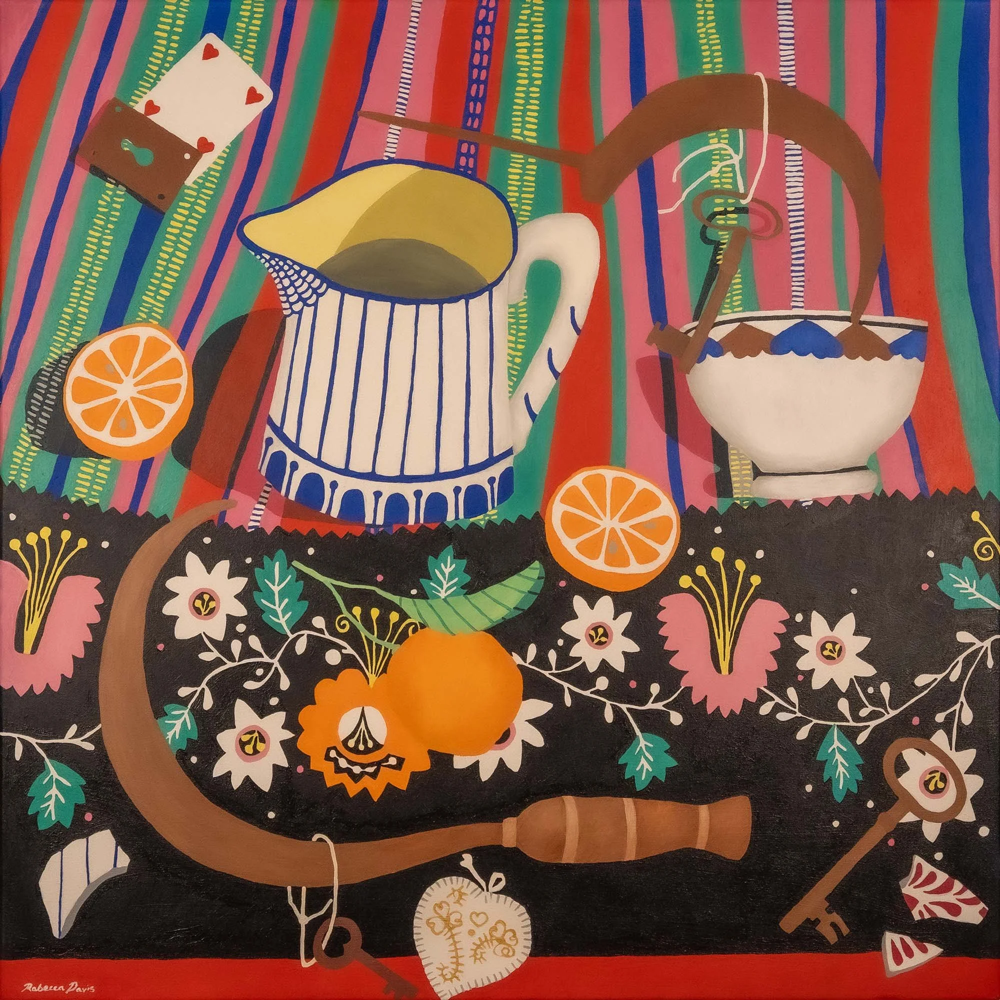 Harvest Time – 80cm x 80cm – Oil on Canvas