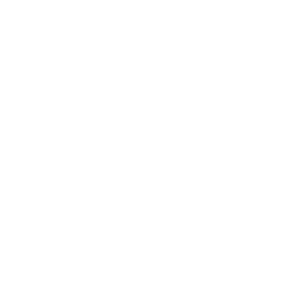 White outline of a hand holding a globe with continents, above a leaf, on a black background.