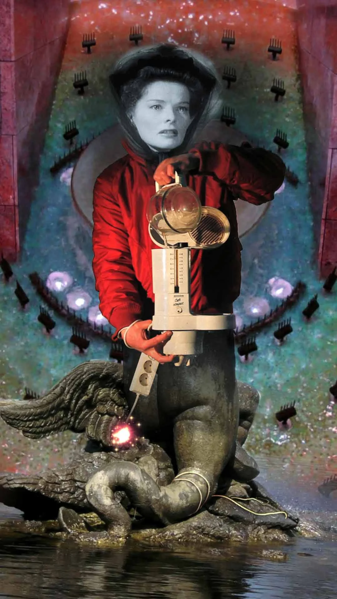 Hepburn|2015|Digital video collage|2:34 min|HD video, 9:16|"Cadavres Exquis Vivants" - Series