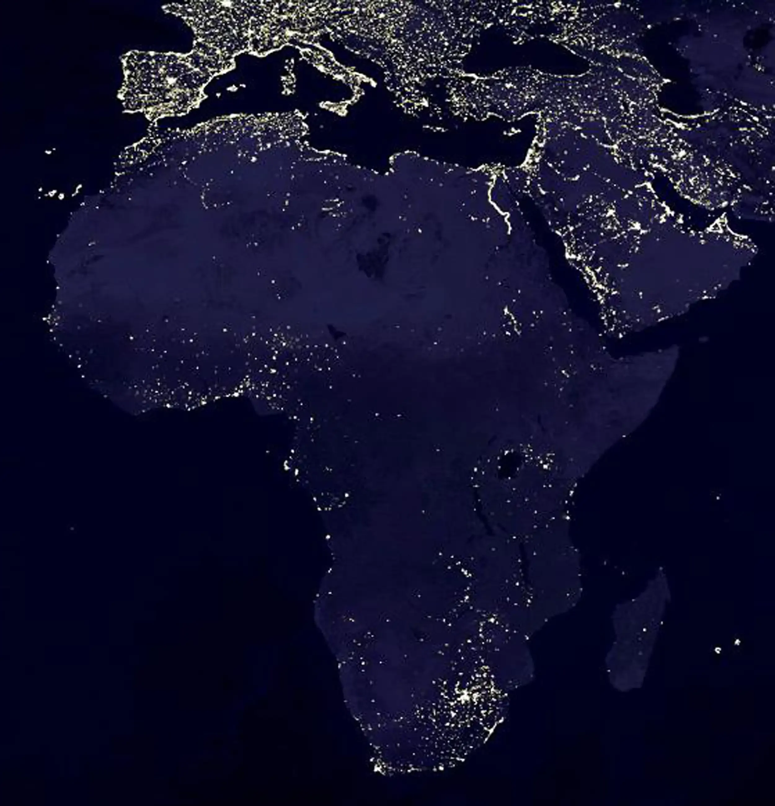 Africa by Night|2007|Fine Art Print|80 x 80 cm