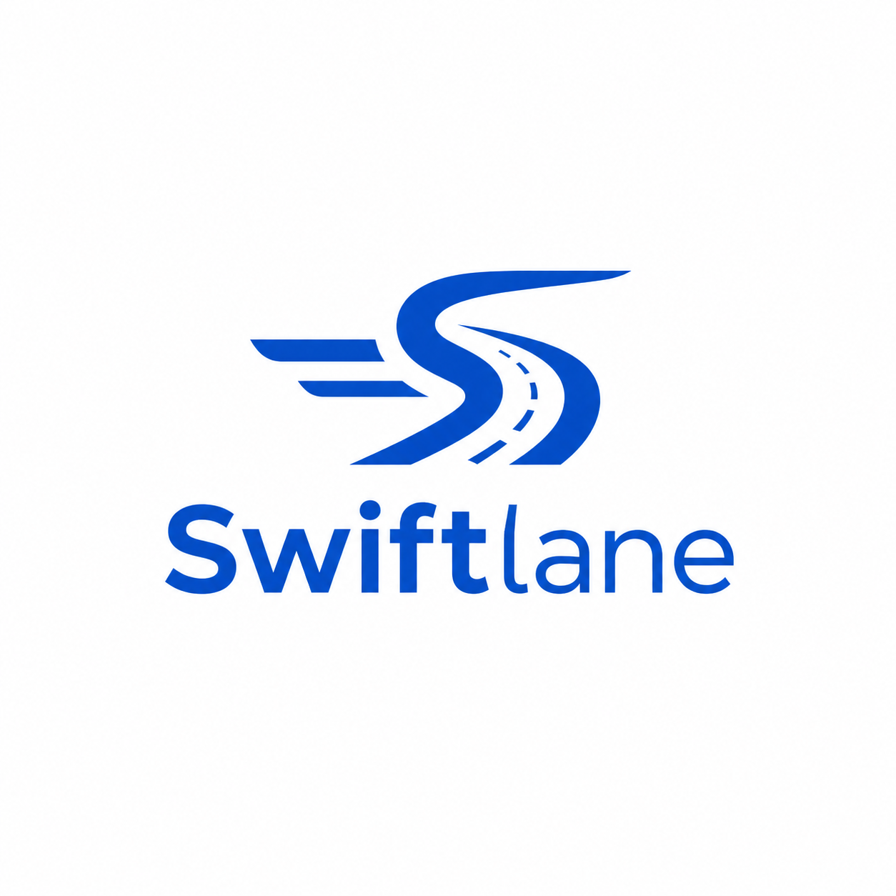 Logo of Swifltane featuring a stylized blue highway with motion lines and the company name in blue text.