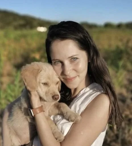 Julia, certified yoga teacher and founder of SANA Yoga Hvar