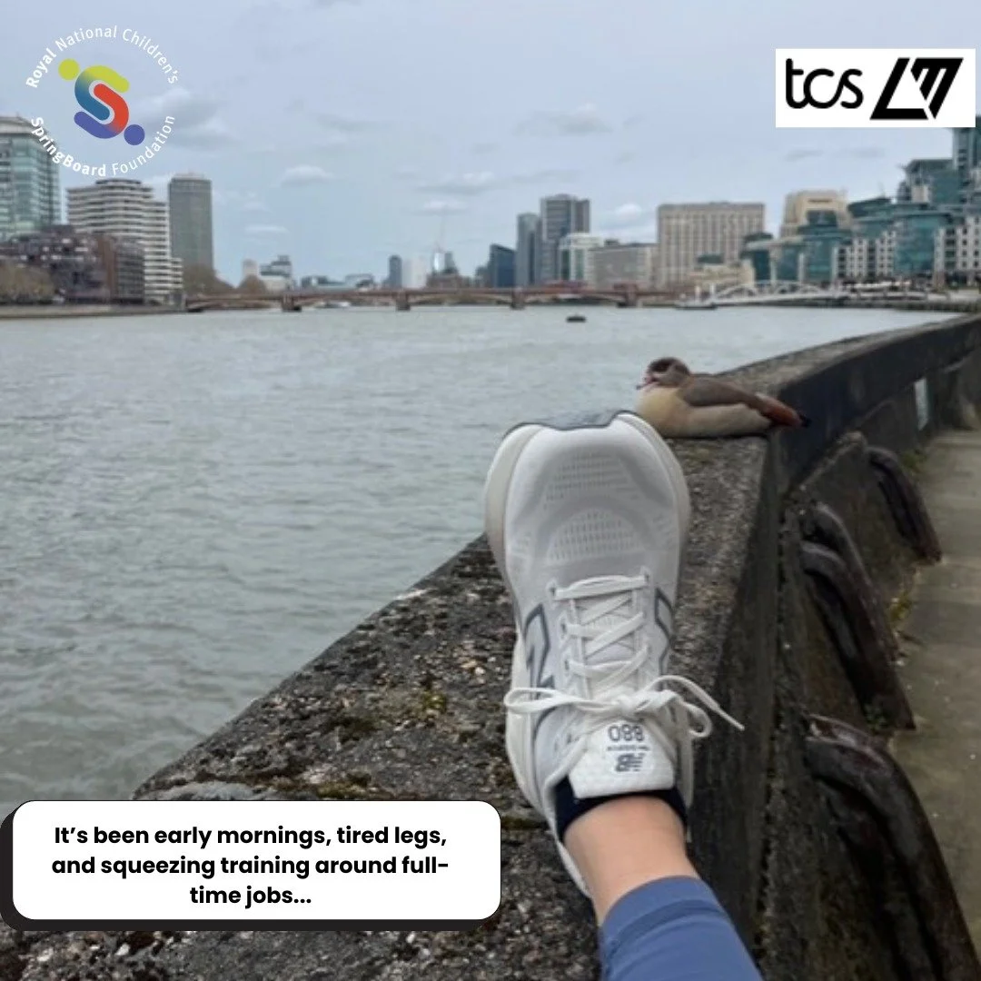 Final countdown...

This weekend, our five runners take on the @londonmarathon 2026.

It&rsquo;s been early mornings, tired legs, and squeezing training around full-time jobs &ndash; but the hard work is done and now our team are in their final prepa