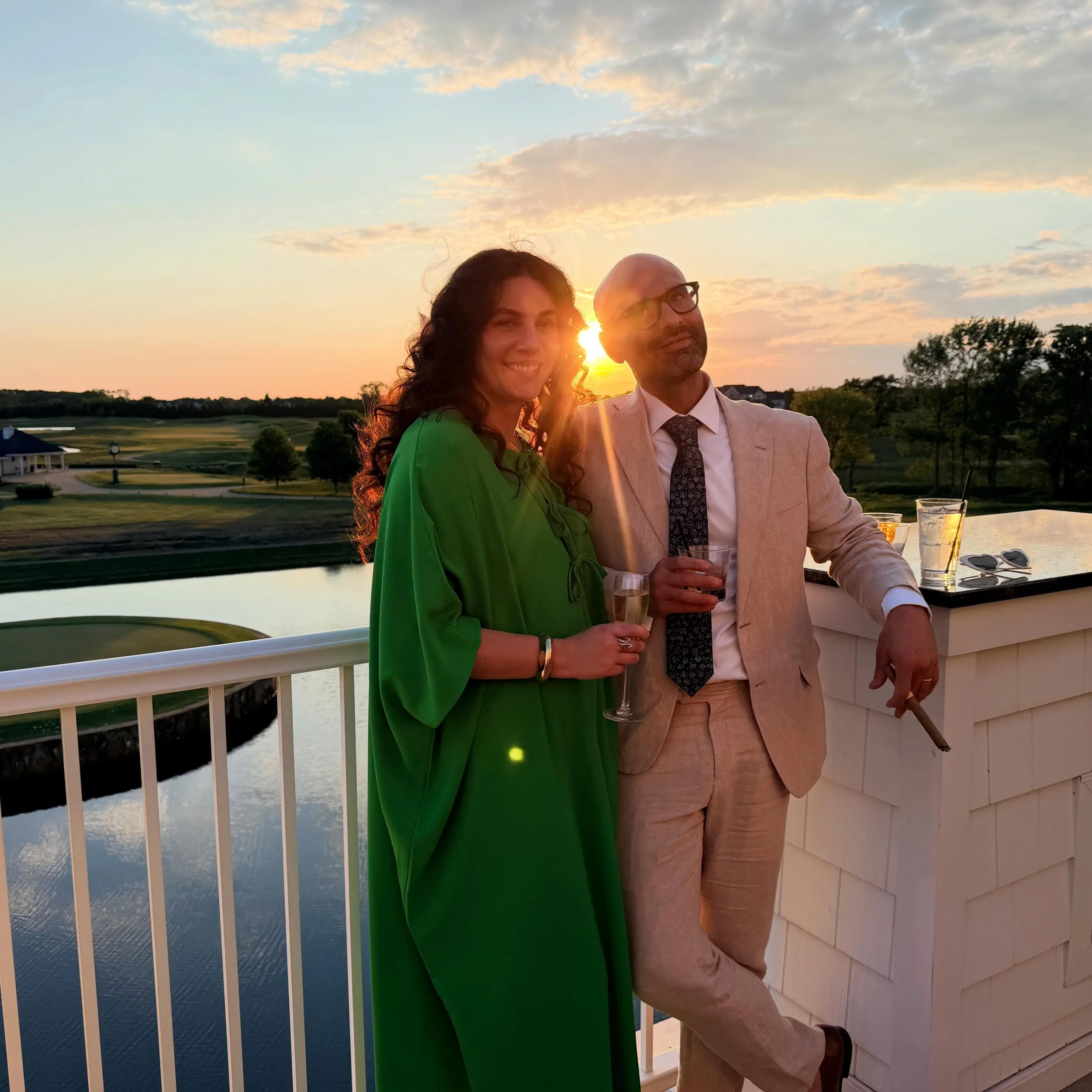 Promised ourselves a good summer where we just lean heavy into our creative projects as much as possible and see where they takes us. Most days we&rsquo;re hunched over our computers in stretch pants. Occasionally, we clean up. And we do it well 💚💚