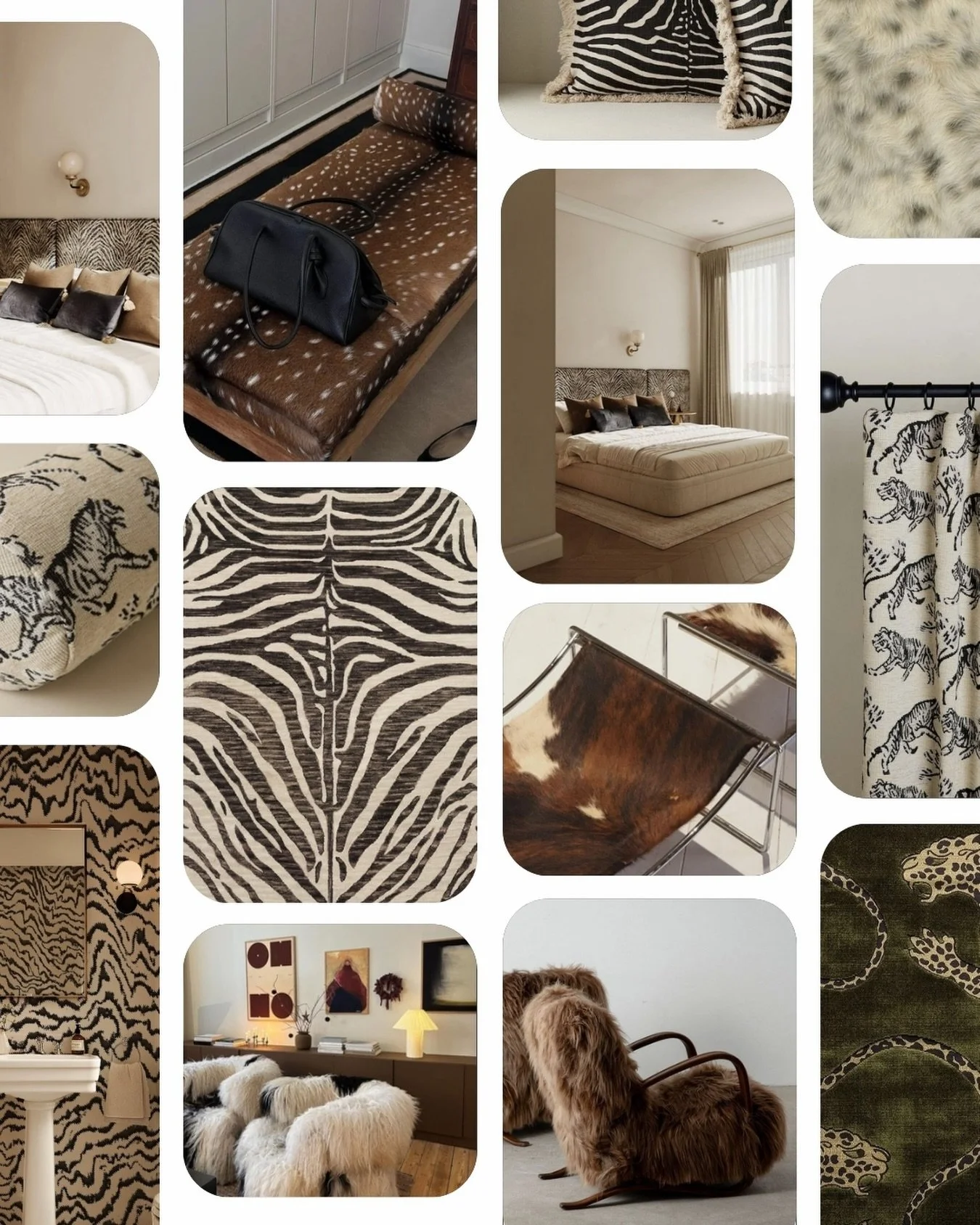 If animal print has no fans, we&rsquo;ve left the chat. The secret? use it like an accessory&mdash;not the whole outfit. layered into a space, it brings warmth, texture, and just enough personality to make people look twice.

#homestaging #homestylin