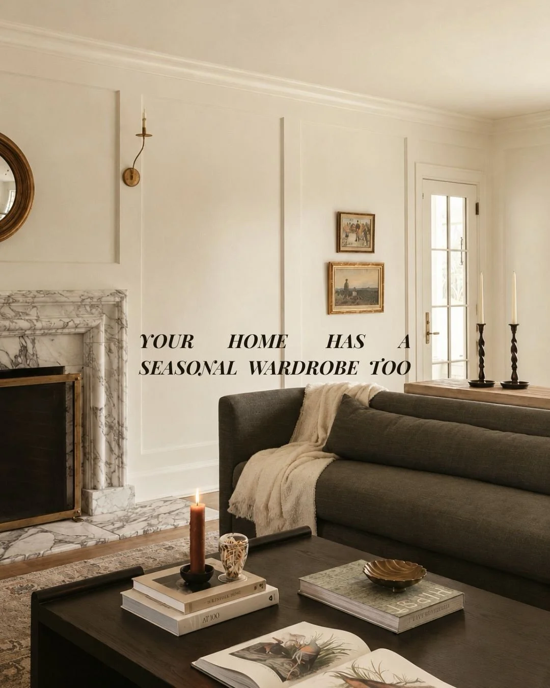 Think of your home like your wardrobe 🤎

You don&rsquo;t have to dress your home up for every holiday to make it feel seasonal. Just like fashion, it&rsquo;s the layers, textures, colors, and thoughtful details that make all the difference. A few in