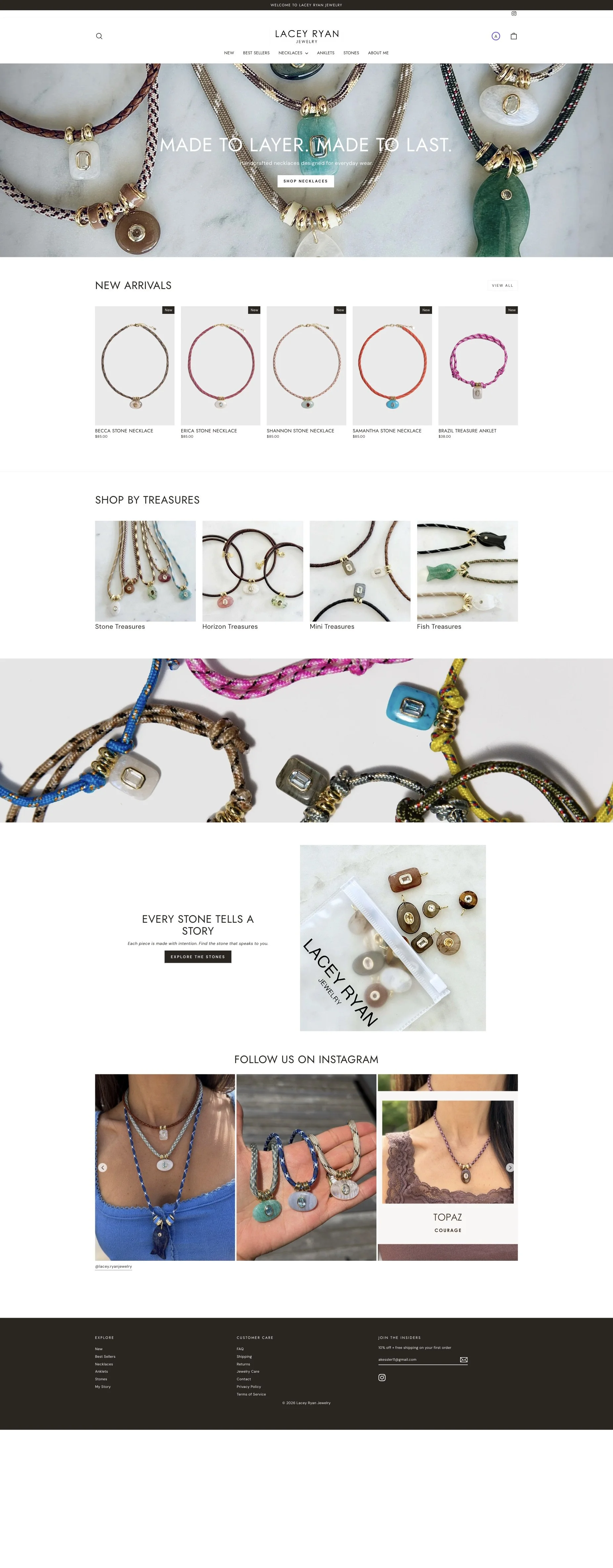 lacey ryan jewelry homepage 