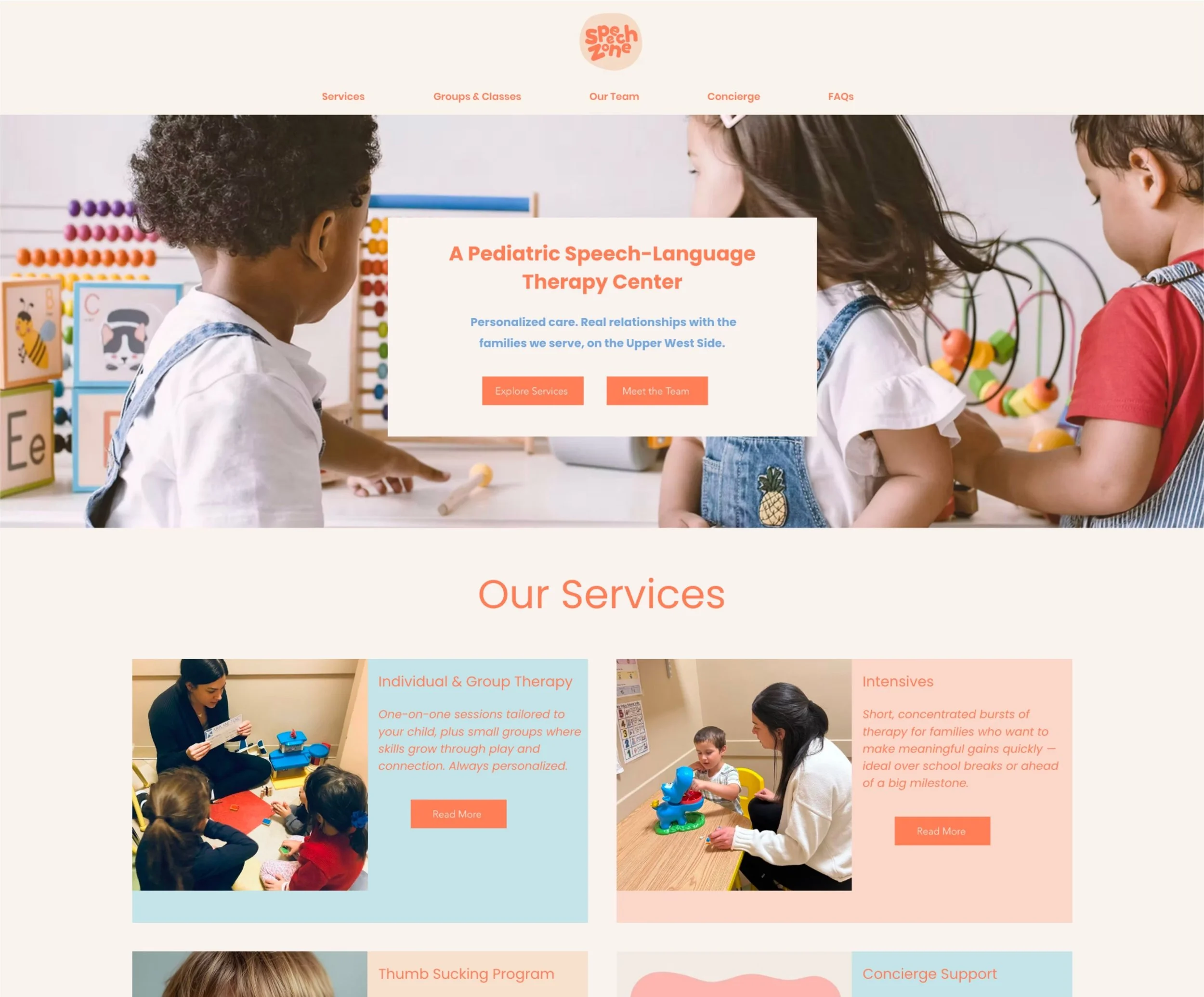 speech zone homepage
