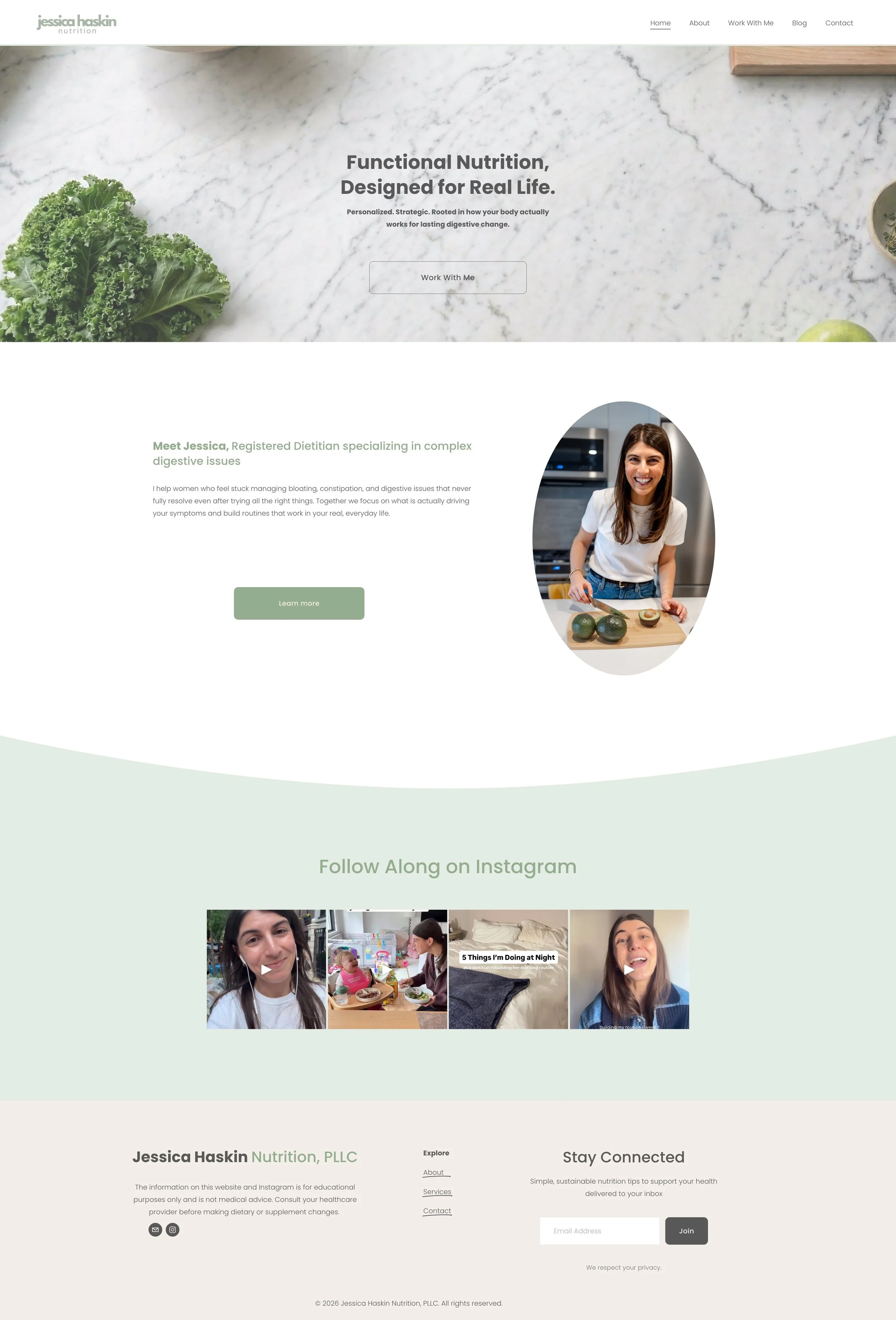jessica haskin homepage
