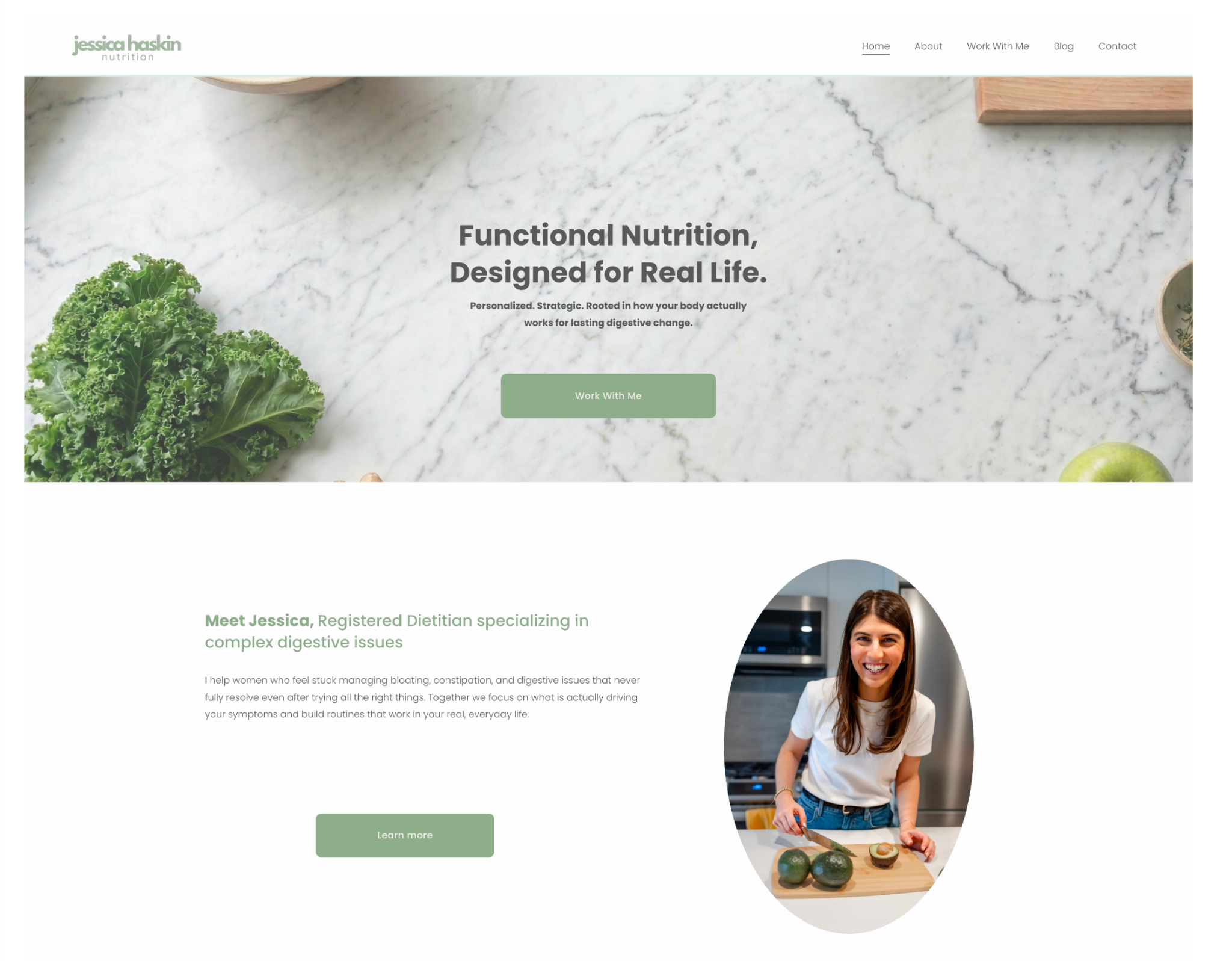 Jessica Haskin Nutrition 
Wellness · Service-Based