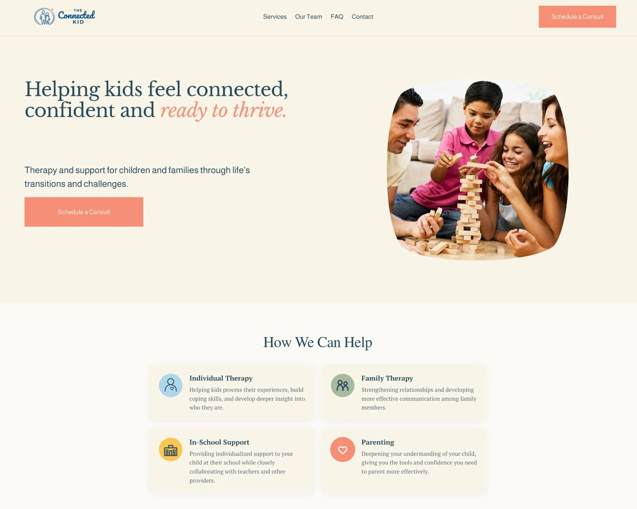 The Connected Kid Service-Based