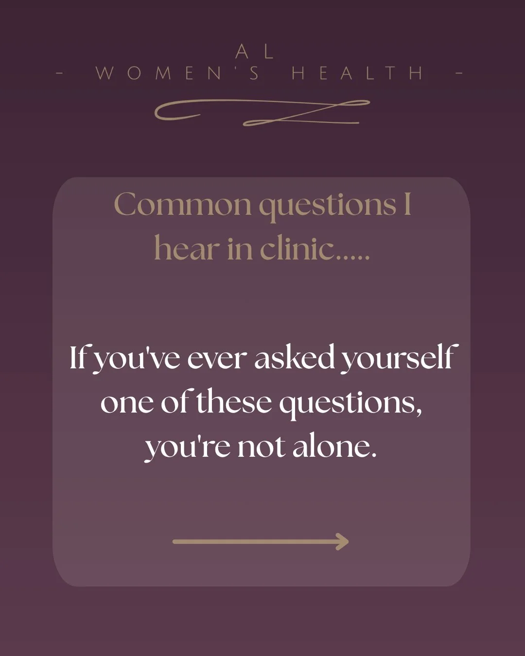 💬 These are some of the questions I hear almost every week in clinic&hellip;

&bull; "Is it normal to leak after having a baby?"
&bull; "Will my tummy gap (diastasis) close on its own?"
&bull; "Can I run if I have a prolapse