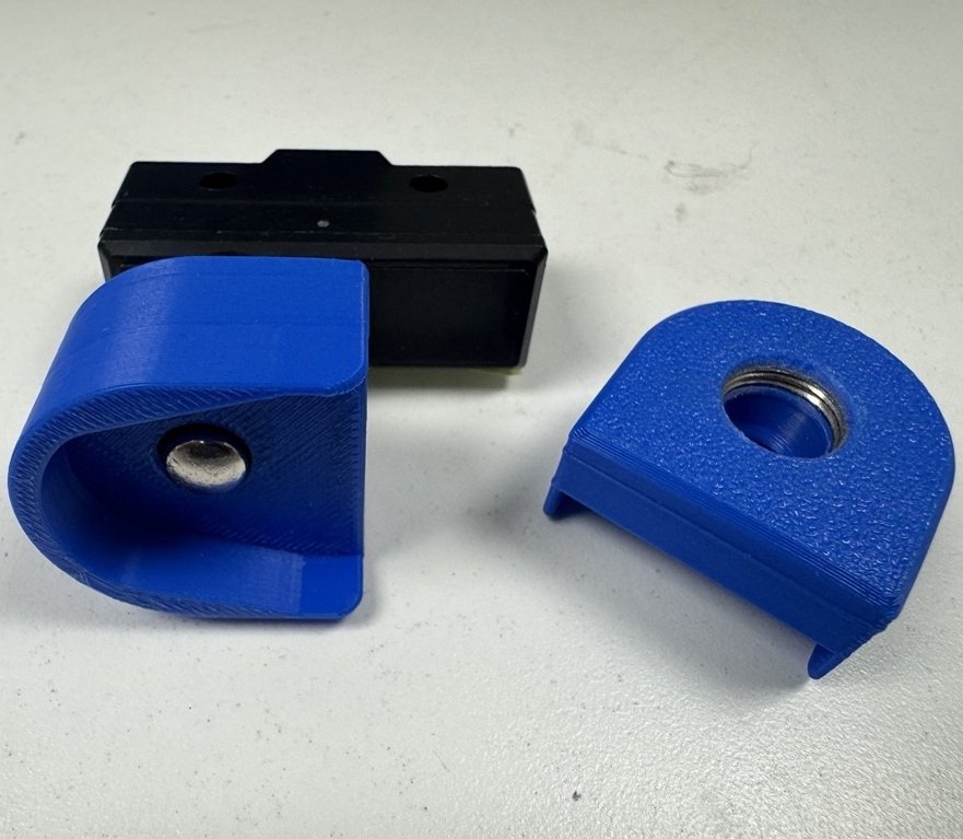 Transbrake button saddle (Black) with micro switch