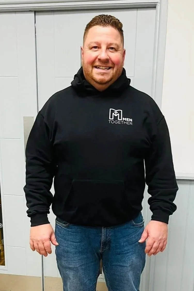 Men Together Black Hoodie