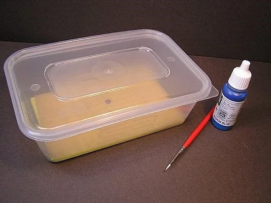 Making a wet palette