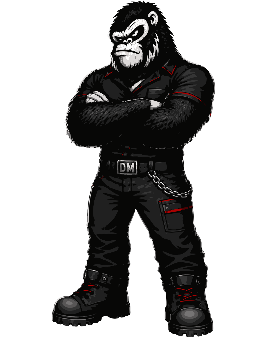 Dirt Monkey Equipment gorilla mascot