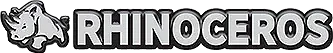Logo of RhinoCeros featuring a rhinoceros head and the company name in bold text.