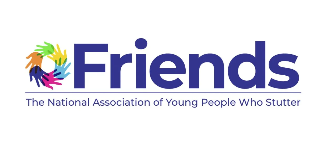 Friends: The National Association of Young People Who Stutter logo, providing activities for young people who stutter and their families
