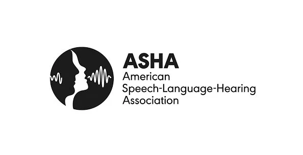 American Speech-Language-Hearing Association logo, providing info on communication disorders