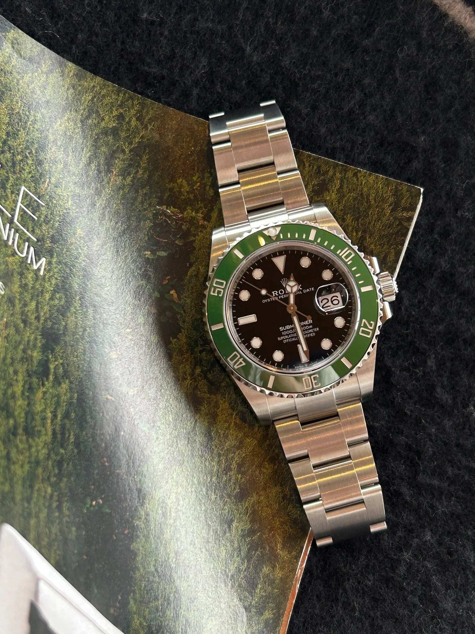 Rolex Submariner Date Grn