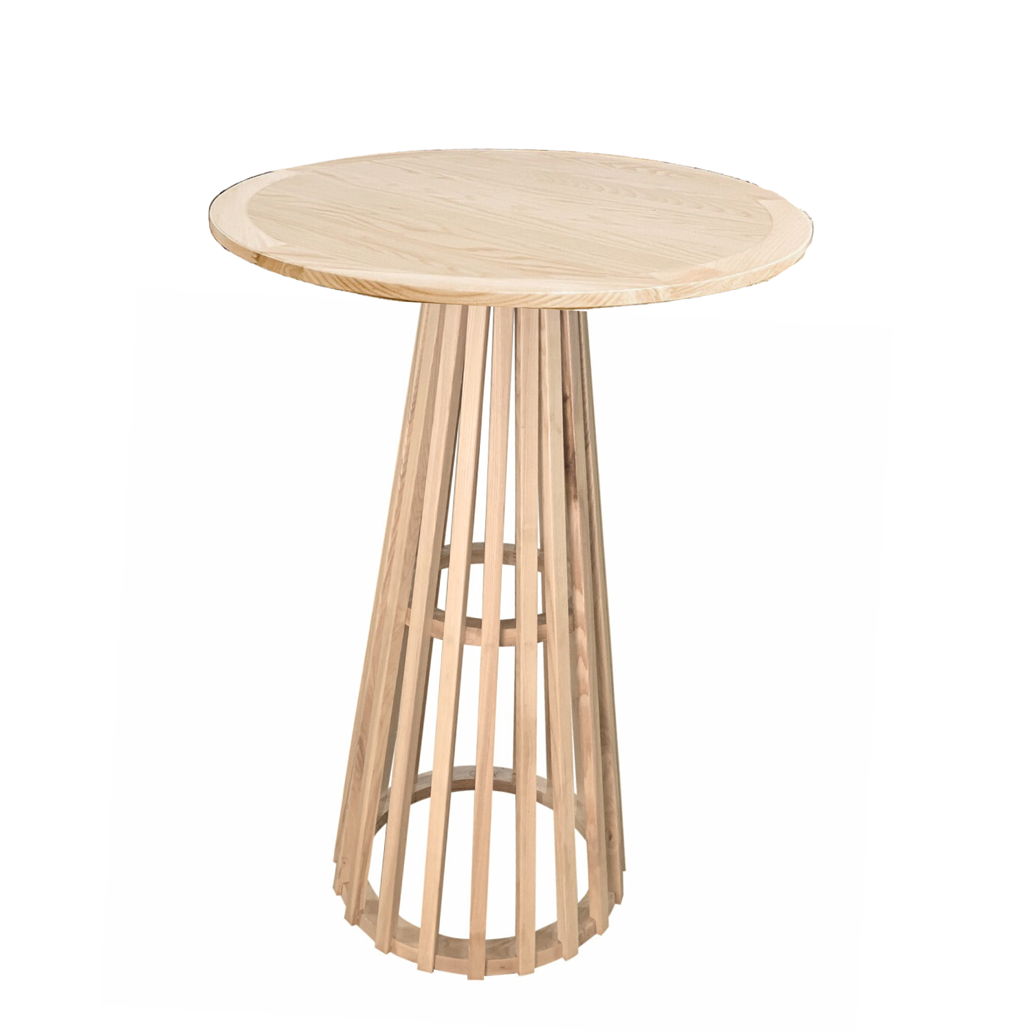 Slatted High Top Table Rental Miami