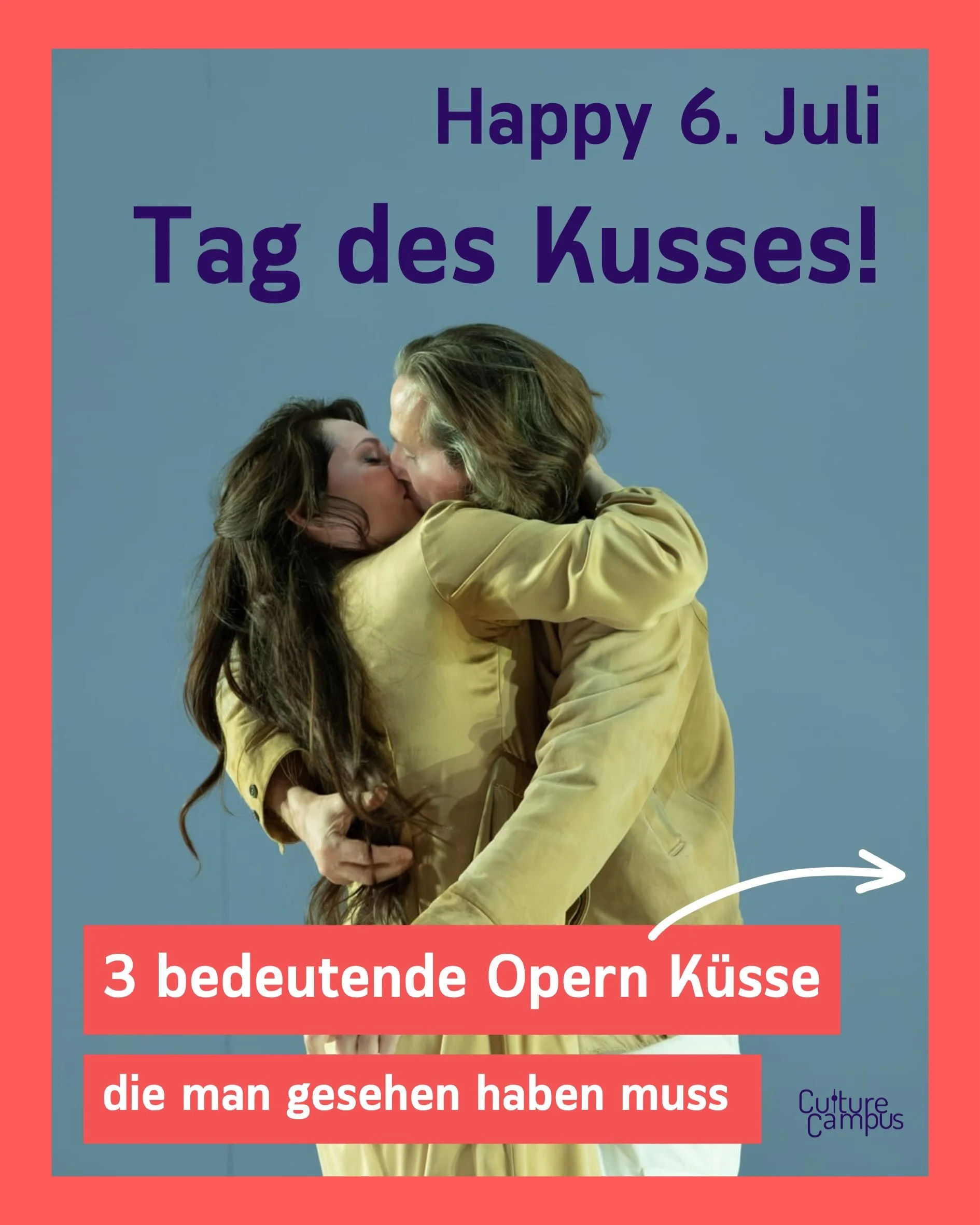 Ein Kuss ist in der Oper selten nur ein Kuss.
Manchmal besiegelt er ein Schicksal, manchmal er&ouml;ffnet er den Fr&uuml;hling und manchmal enttarnt er ein ganzes Versteckspiel.

Zum Tag des Kusses: drei Opernmomente, in denen ein Kuss alles ver&auml