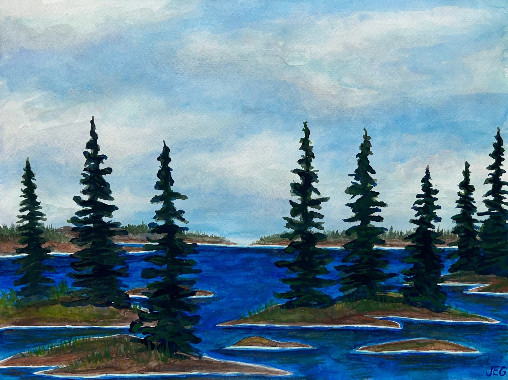 Seven of the 30,000 Islands