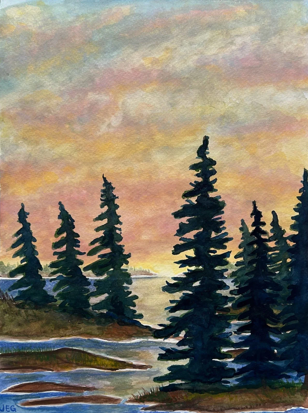 Custom Watercolor Painting