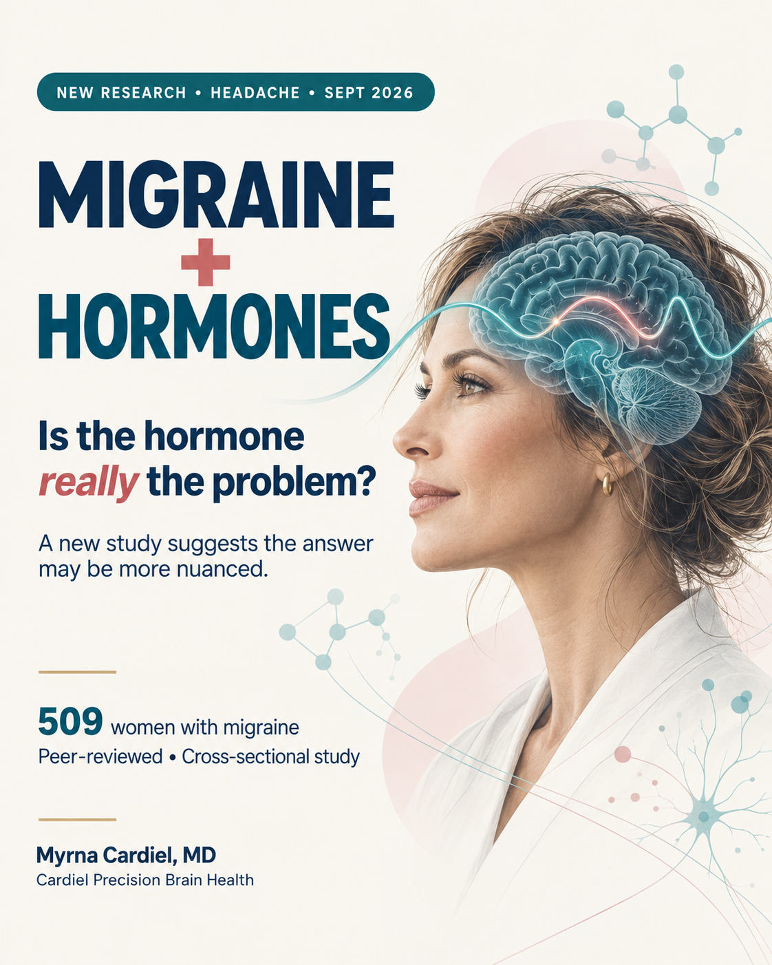 Migraine, Hormones &amp; Menopause: Is the Hormone Really the Problem?
