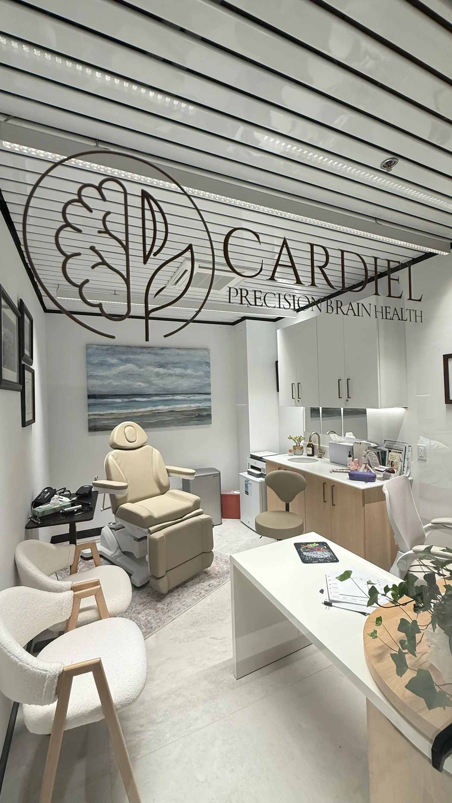Private consultation room at Cardiel Precision Brain Health
