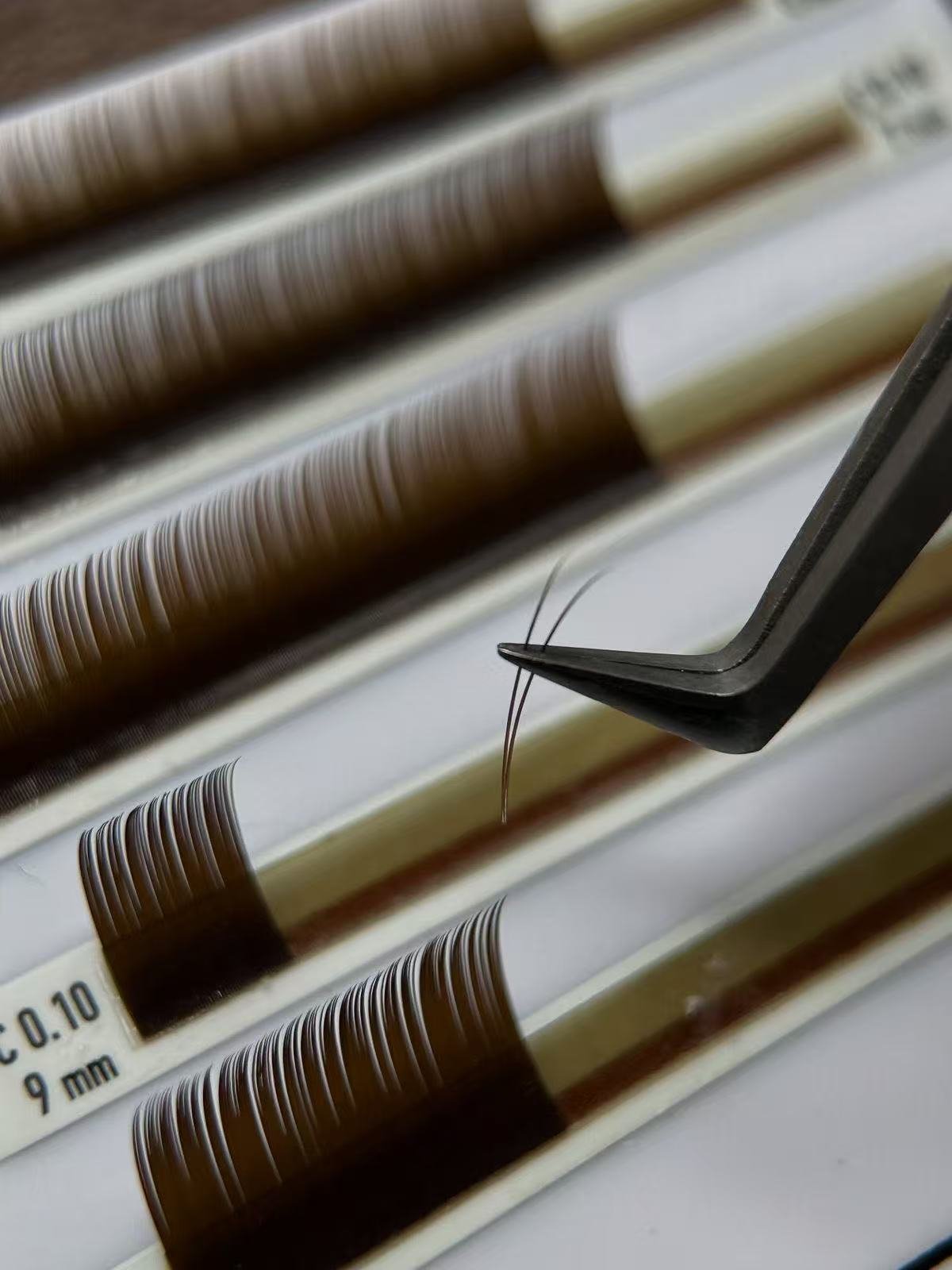 L Brown Lashes